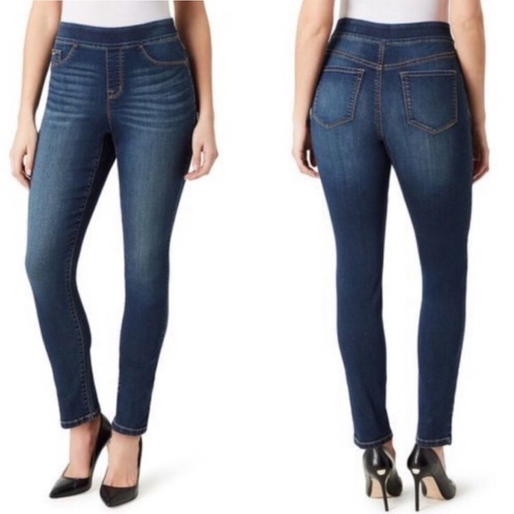 Nine West Denim - Nine West Heidi Pull On Skinny Jeans medium wash 6